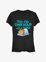 Garfield One Nap At A Time Girls T-Shirt