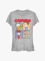 Garfield Jon Odie and Arlene Girls T-Shirt