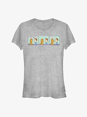Garfield Tuna Comic Strip Girls T-Shirt