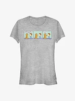 Garfield & Jon Tuna Comic Strip Girls T-Shirt