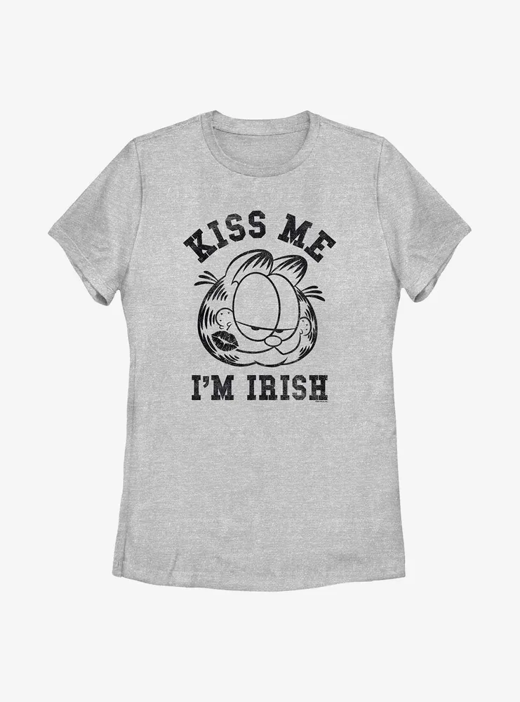 Garfield Kiss Me I'm Irish Women's T-Shirt