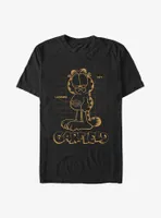 Garfield Cat Schematic T-Shirt