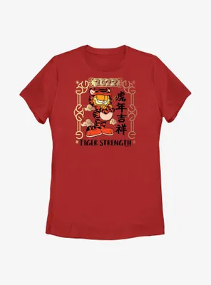 Garfield Tiger Strength Poster Women's T-Shirt