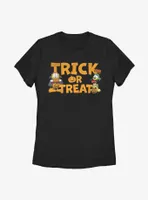 Garfield and Odie Halloween Trick or Treat Women's T-Shirt