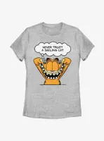 Garfield Never Trust A Smiling Cat Women's T-Shirt