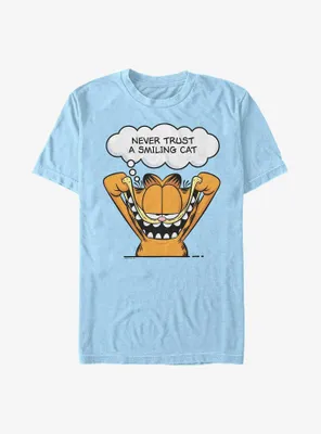 Garfield Never Trust A Smiling Cat T-Shirt