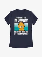 Garfield Monday Meme Women's T-Shirt