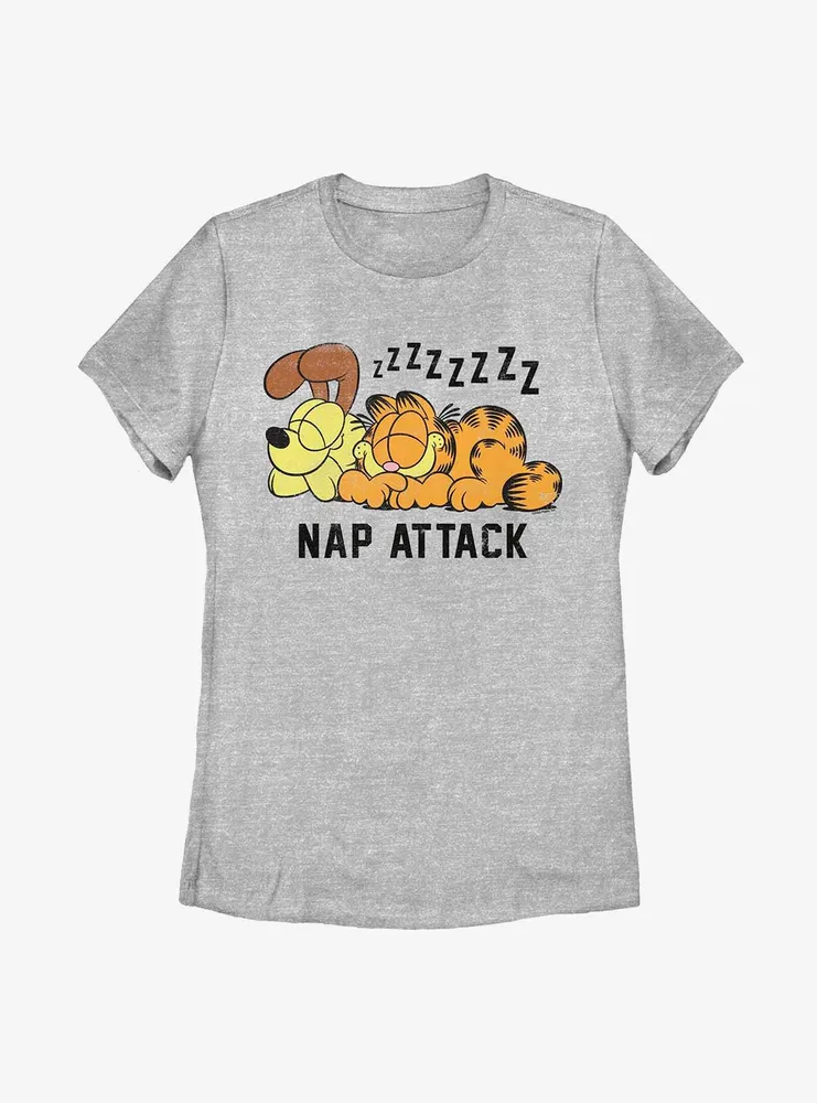 Garfield and Odie Nap Attack Women's T-Shirt