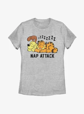 Garfield and Odie Nap Attack Women's T-Shirt
