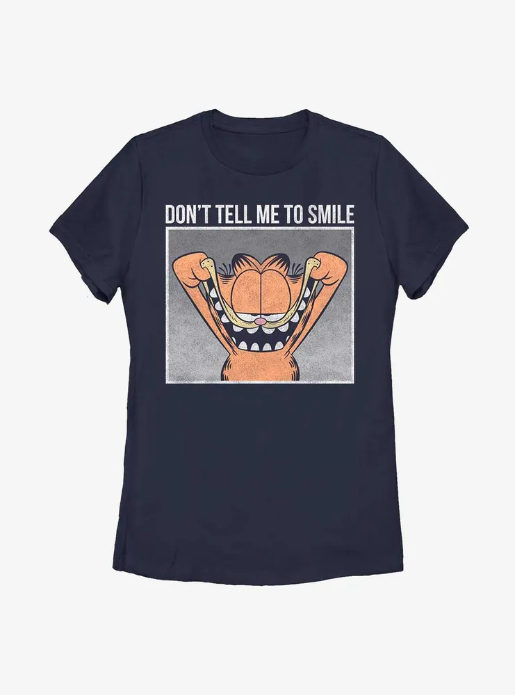 Garfield Don't Tell Me To Smile Women's T-Shirt