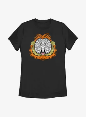 Garfield Pumpkin Face Fill Women's T-Shirt
