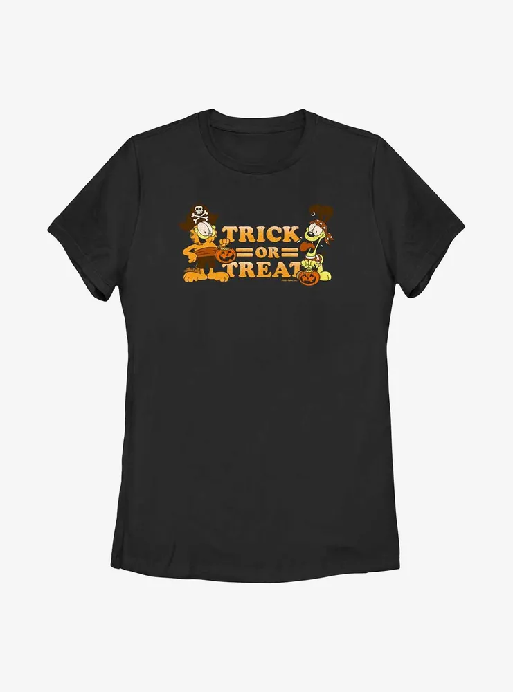 Garfield Trick Or Treat Women's T-Shirt