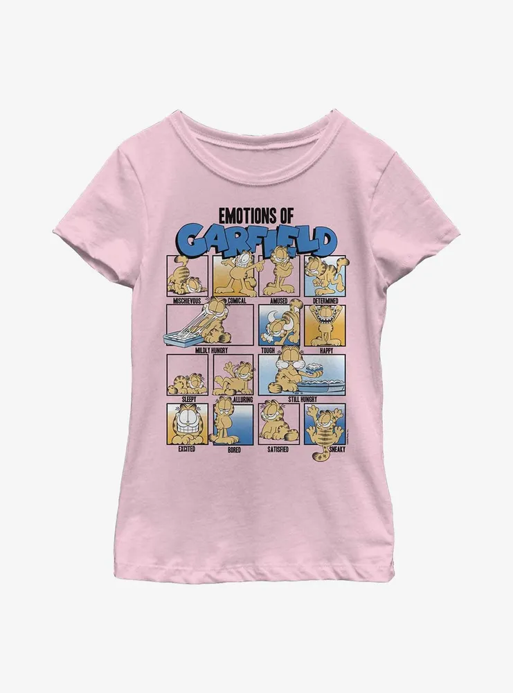 Garfield Emotions Of Youth Girl's T-Shirt