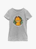 Garfield Cat Shenanigans Youth Girl's T-Shirt