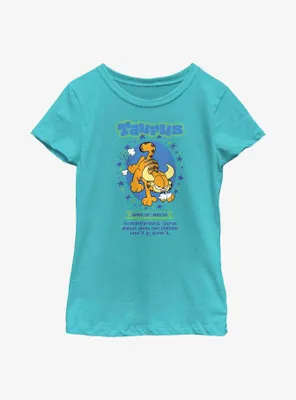 Garfield Taurus Horoscope Youth Girl's T-Shirt