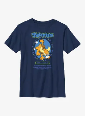 Garfield Taurus Horoscope Youth T-Shirt