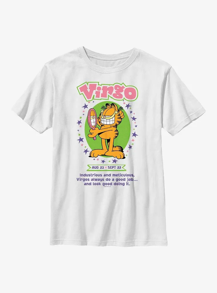 Garfield Virgo Horoscope Youth T-Shirt