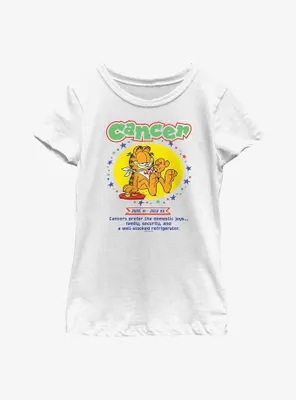 Garfield Cancer Horoscope Youth Girl's T-Shirt
