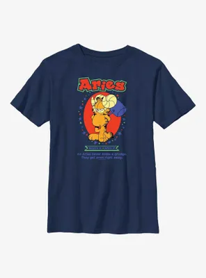 Garfield Aries Horoscope Youth T-Shirt