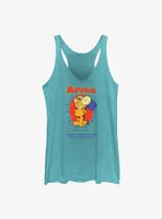 Garfield Aries Horoscope Womens Tank Top