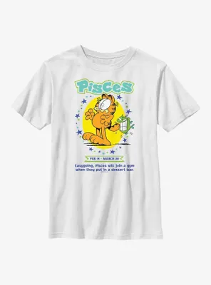 Garfield Pisces Horoscope Youth T-Shirt
