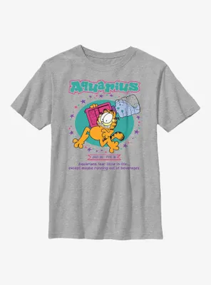 Garfield Aquarius Horoscope Youth T-Shirt