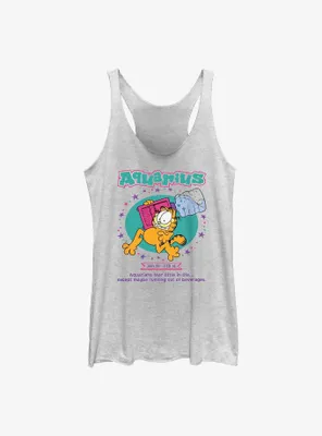 Garfield Aquarius Horoscope Womens Tank Top