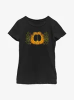 Garfield Calavera Youth Girl's T-Shirt