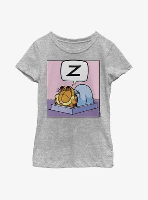 Garfield Sleepy Cat Youth Girl's T-Shirt