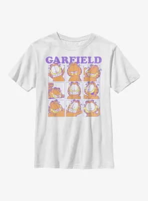 Garfield Many Faces of Youth T-Shirt