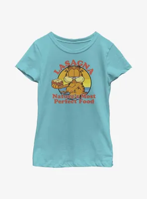 Garfield Lasagna Nature's Best Youth Girl's T-Shirt