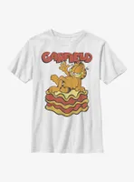 Garfield King Of Lasagna Youth T-Shirt