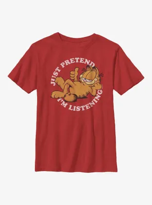Garfield Not Listening Youth T-Shirt