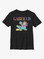 Garfield Tie-Dye Cat Youth T-Shirt