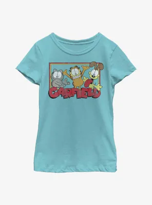 Garfield Nermal and Odie Youth Girl's T-Shirt