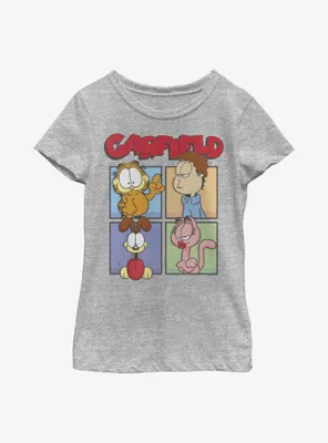 Garfield Jon Odie and Arlene Youth Girl's T-Shirt