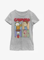 Garfield Jon Odie and Arlene Youth Girl's T-Shirt