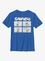 Garfield Not Lazy Comic Youth T-Shirt