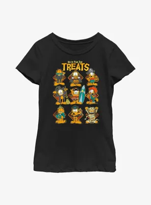 Garfield For The Treats Youth Girl's T-Shirt