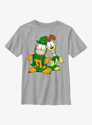 Garfield Leprechaun Duo Youth T-Shirt