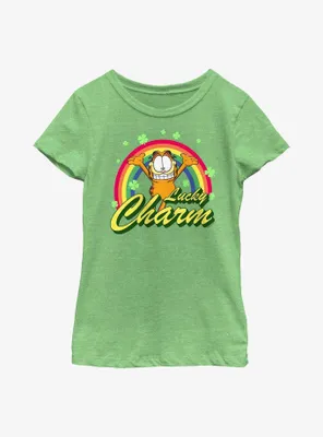 Garfield Lucky Charm Youth Girl's T-Shirt