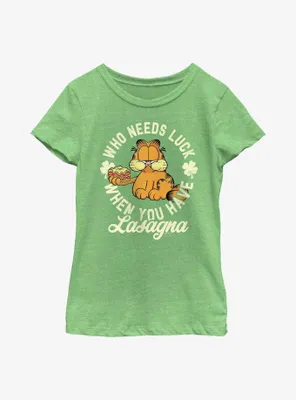 Garfield Lasagna Luck Youth Girl's T-Shirt