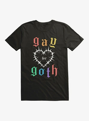 Pride Gay For Goth T-Shirt