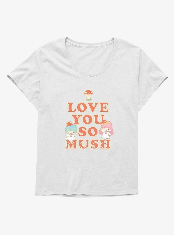 Hello Kitty And Friends Little Twin Stars I Love You So Mush Girls T-Shirt Plus