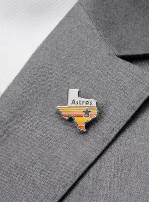 Houston Astros Tequila Sunrise Lapel Pin