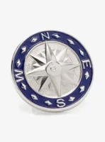 Blue Compass Lapel Pin