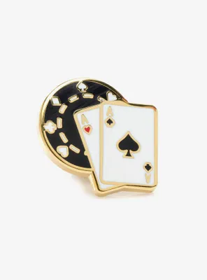 Poker Lapel Pin