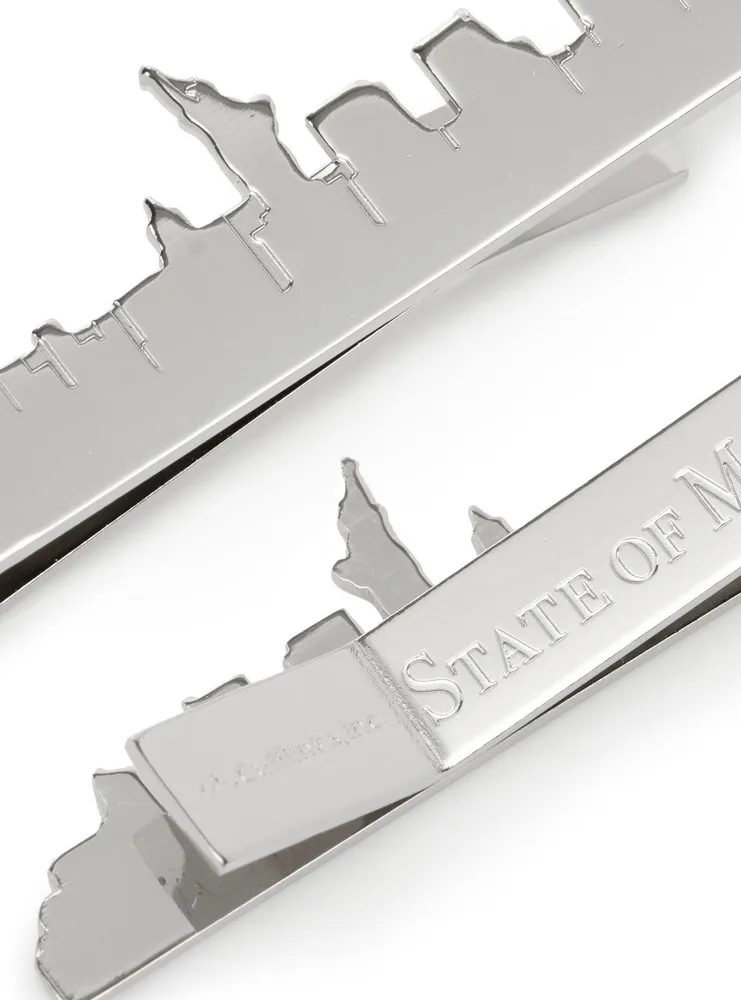 New York Skyline Tie Bar