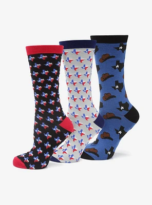 Texas Strong 3-Pack Socks Gift Set