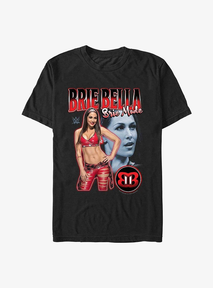 WWE The Bella Twins Brie Mode Poster T-Shirt